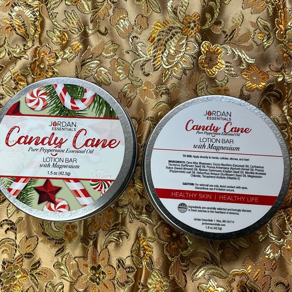 Candy Cane Lotion Bar  - Jordan Essentials